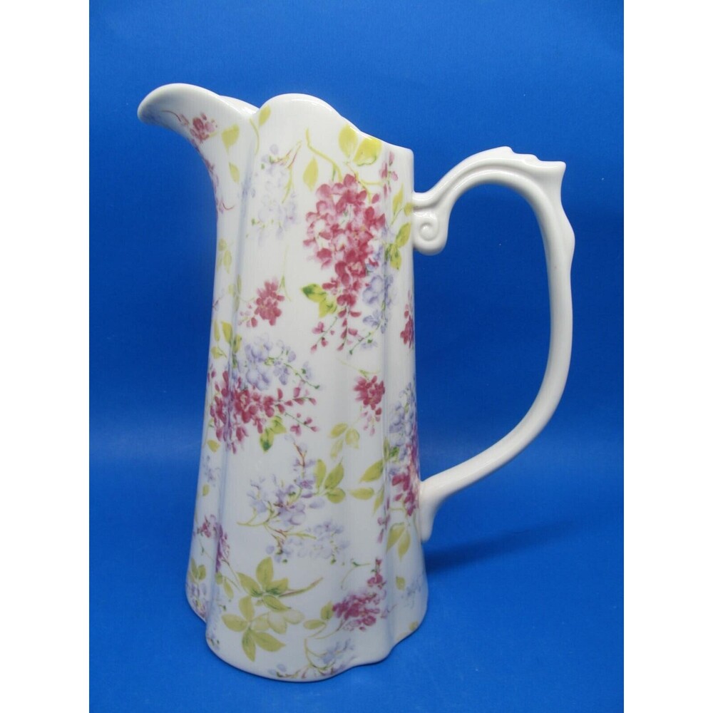 Gracie China Vintage Chintz 8.5" Pitcher In Very Good Condition No Issues